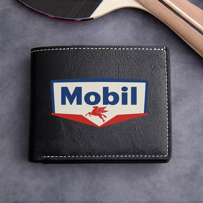 Embroidery Design Logo - Dompet Kulit PU Premium Logo Mobil