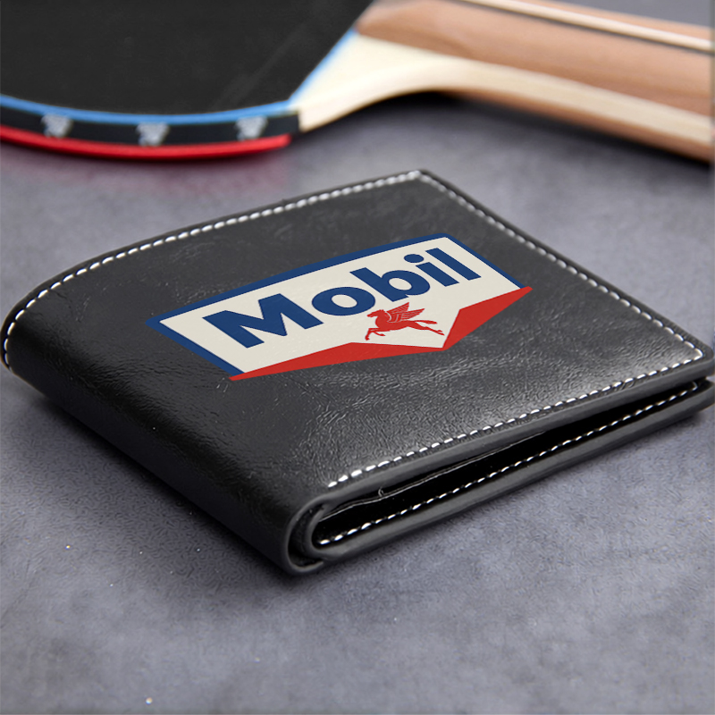 Dompet Kulit PU Premium Logo M - Embroidery Design Logo ulasan dan harga