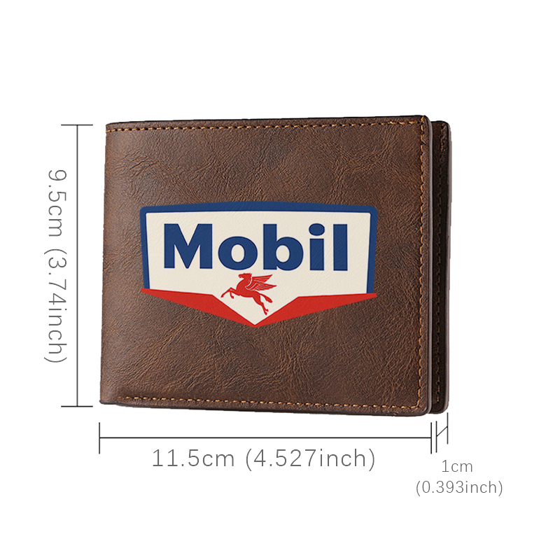 Dompet Kulit PU Premium Logo M - Embroidery Design Logo ulasan dan harga