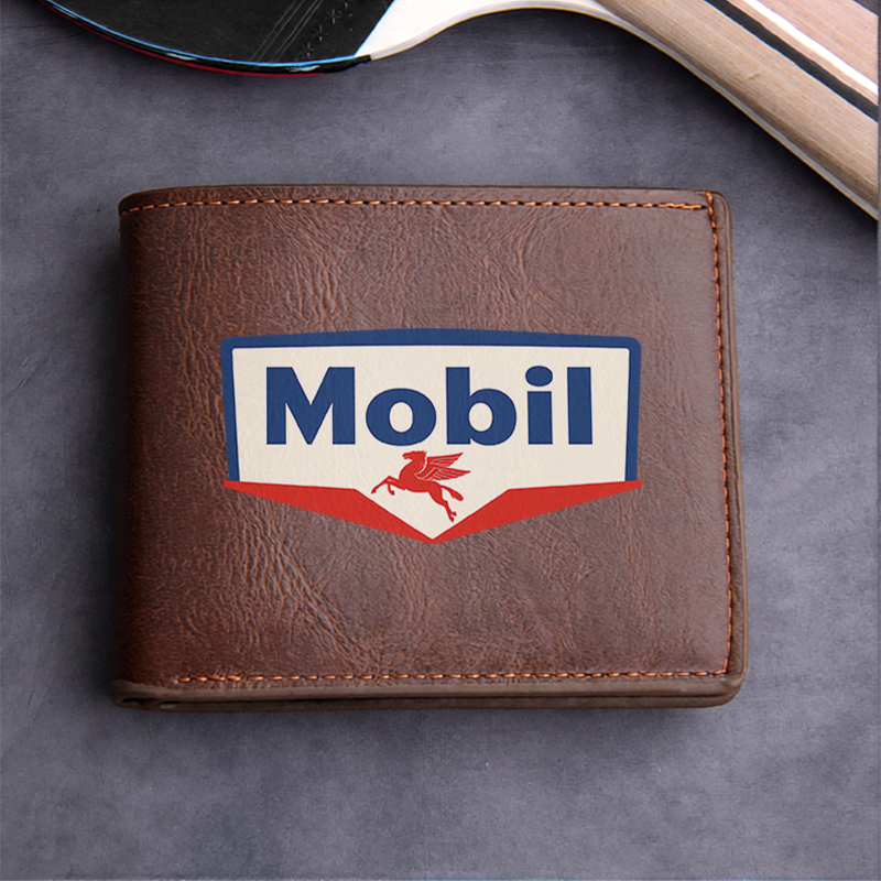 Dompet Kulit PU Premium Logo M - Embroidery Design Logo ulasan dan harga