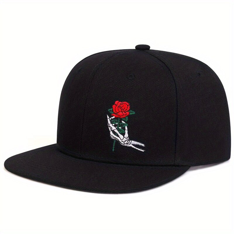 Topi Hip-hop bordir untuk pria - Embroidery Rose ulasan dan harga
