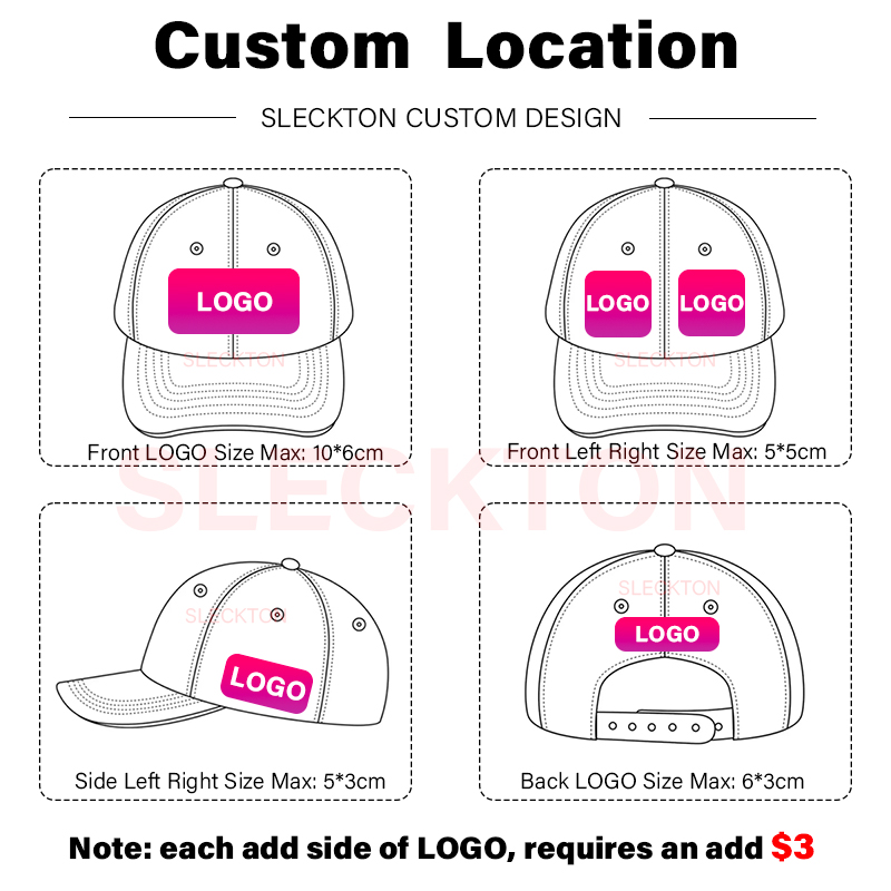 SLECKTON DIY topi bordir kusto - Embroidery Design Logo ulasan dan harga