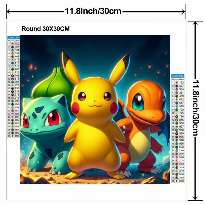Lukisan Berlian DIY 5D Kartun  - Embroidery Garments ulasan dan harga