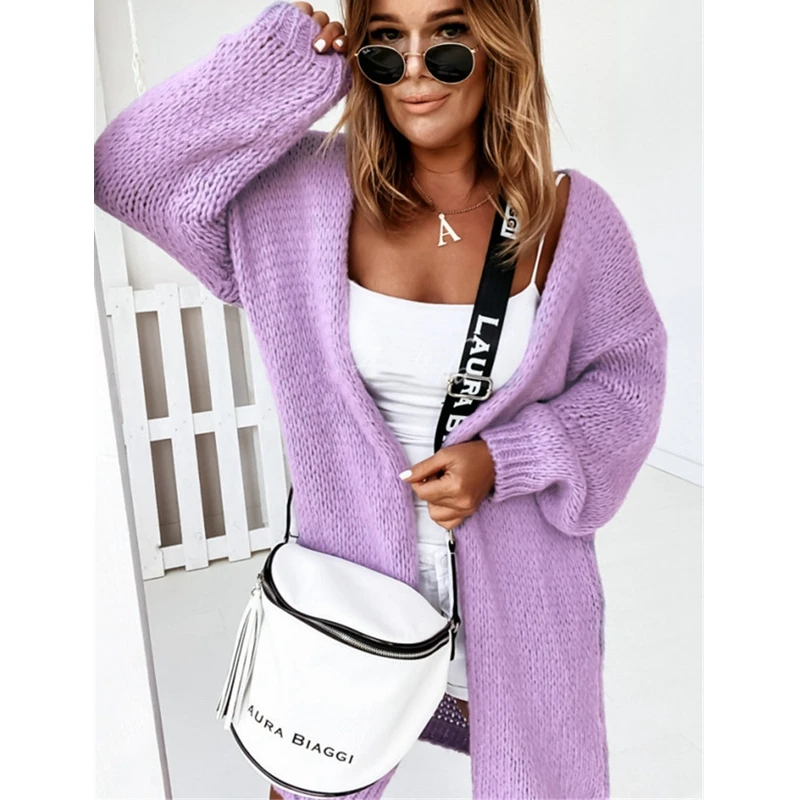 Sweater rajut kardigan wanita, - Embroidery Online ulasan dan harga